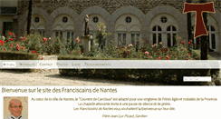 Desktop Screenshot of franciscains-nantes.org